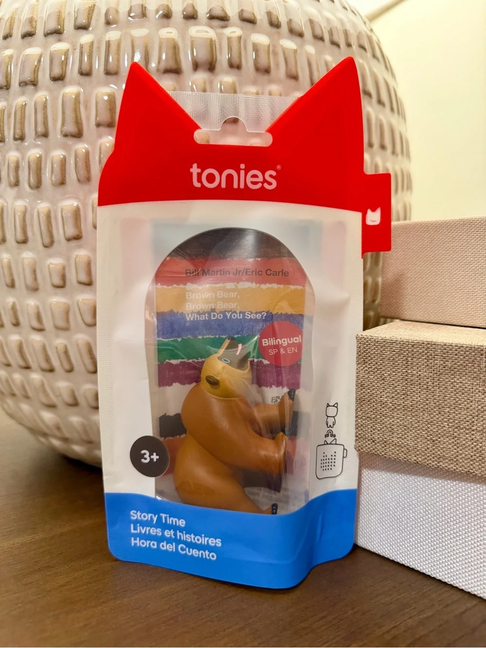 Tonies Story Time Brown Bear Figurine - Brown